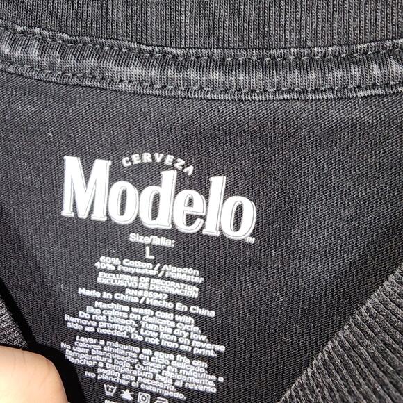 Modelo men's Large black shirt NWT - Picture 4 of 6